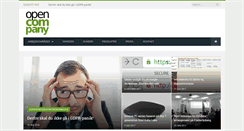 Desktop Screenshot of opencompany.dk