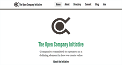 Desktop Screenshot of opencompany.org